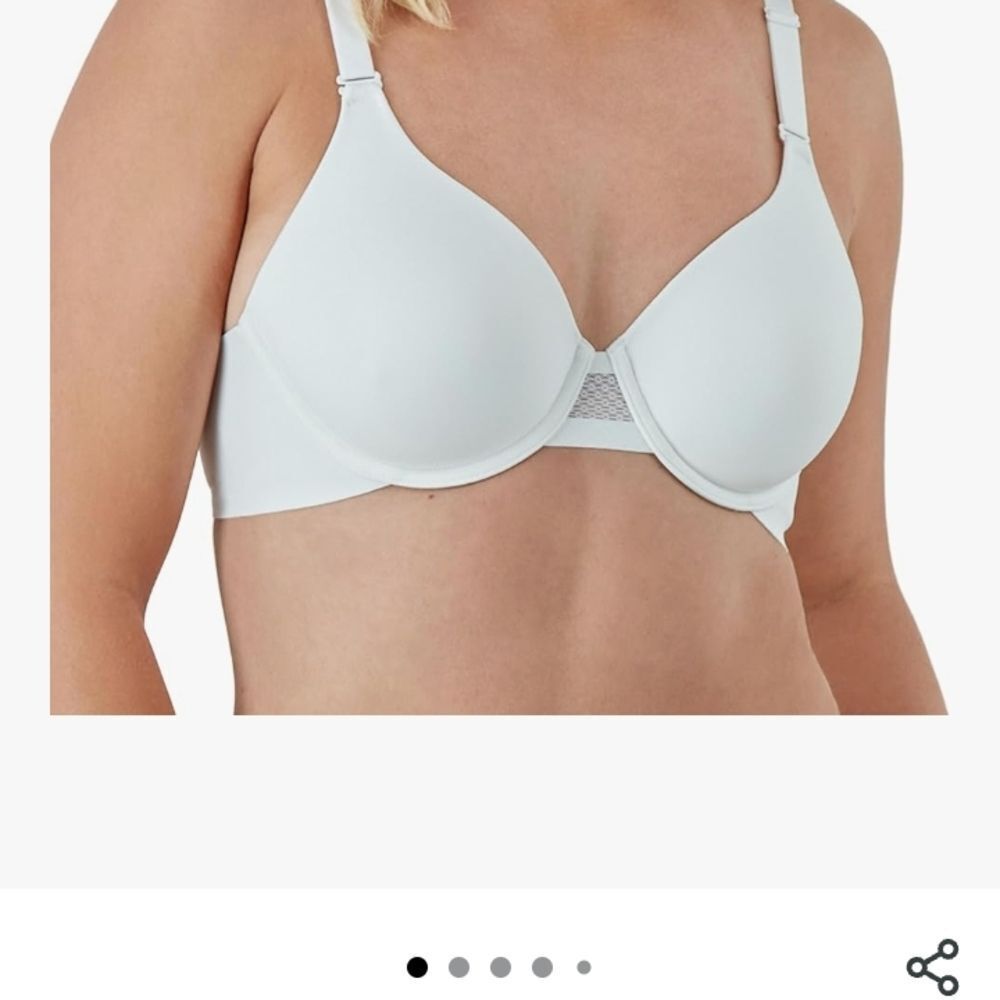 Bali Womens Ultimate Smoothing Underwire T-Shirt Bra Lightweight Convertible 40d - Picture 6 of 16